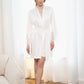 Women's satin robe mini S03423