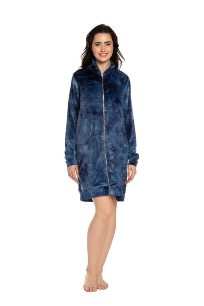 Women's velour Robe 03121