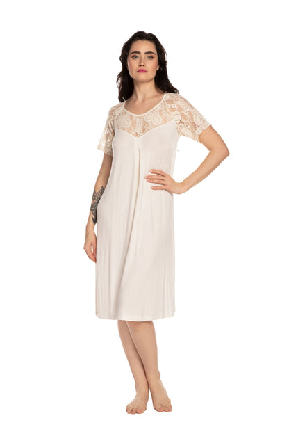 Women's bamboo Nightgown 03129