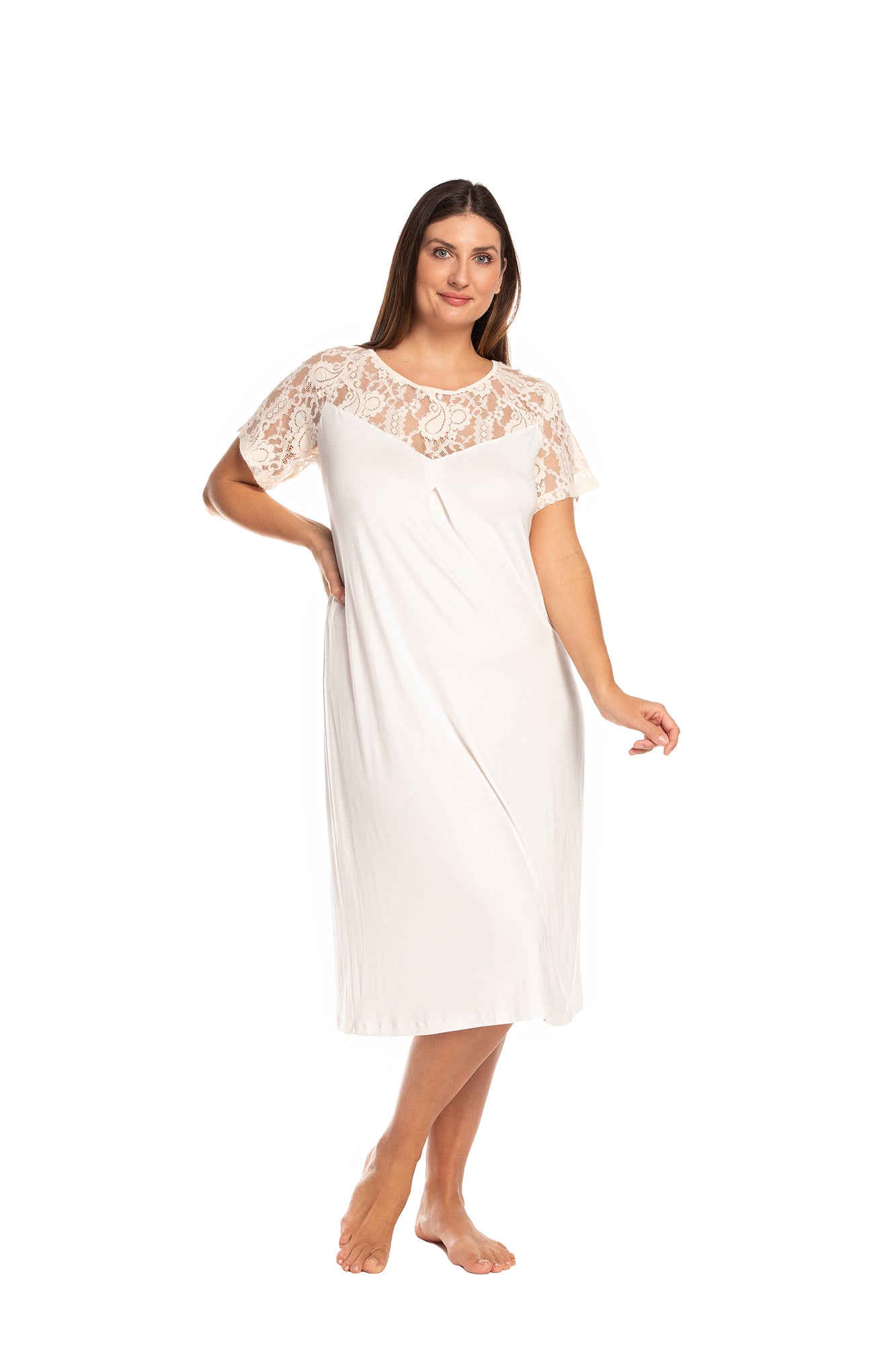 Women's bamboo Nightgown 03129