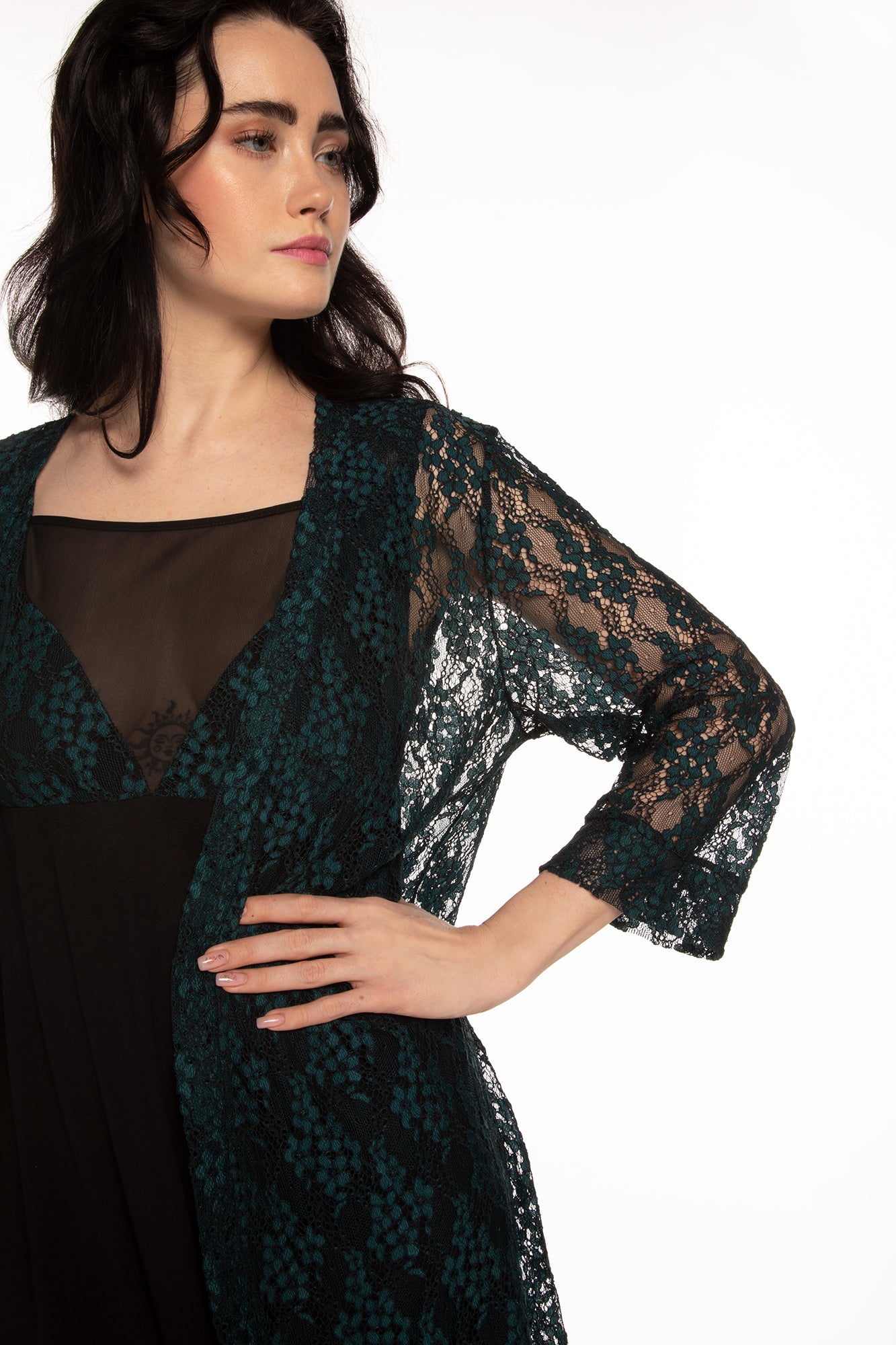 Women's lace Robe 03143