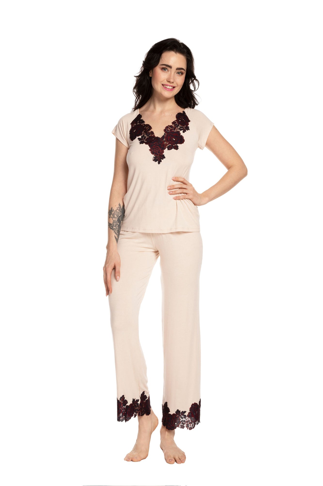 Women's bamboo Pajama set 03147