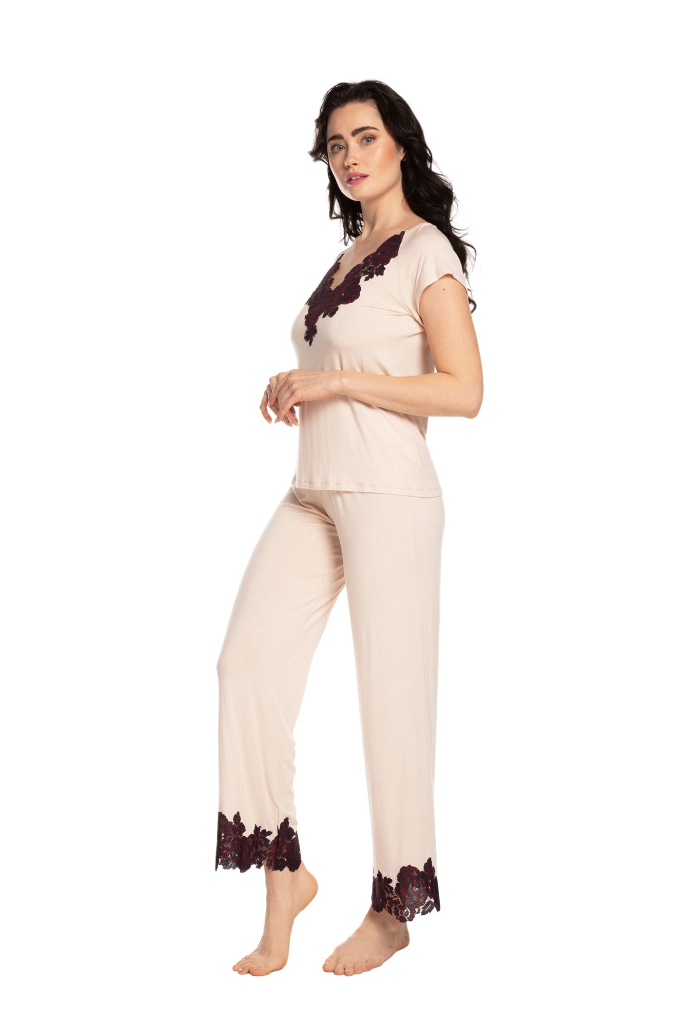 Women's bamboo Pajama set 03147