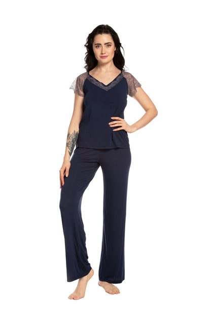 Women's bamboo Pajama set 03160