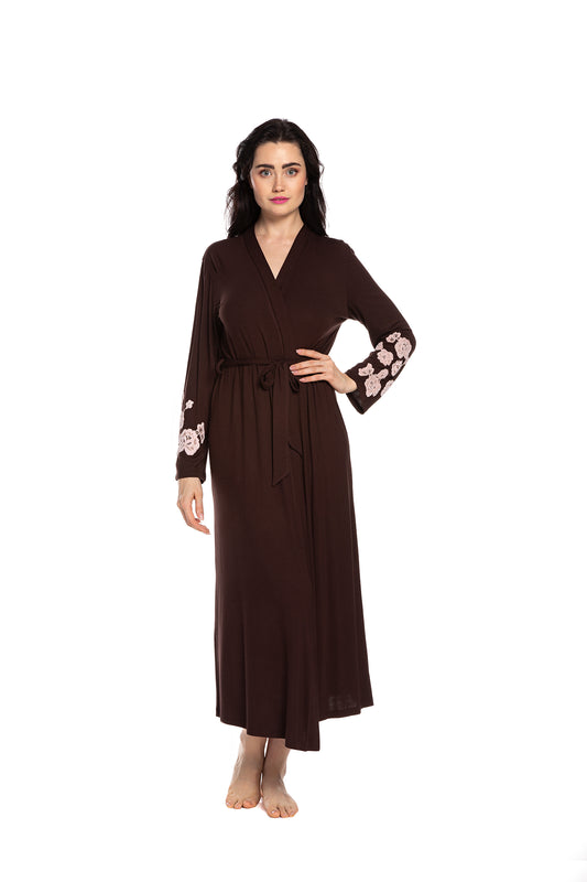 Women's bamboo Robe 03174