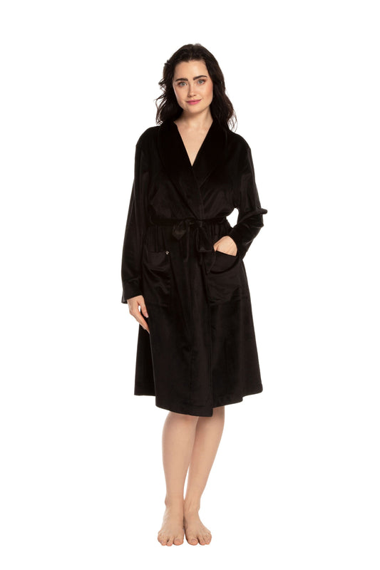 Women's velour Robe 03204