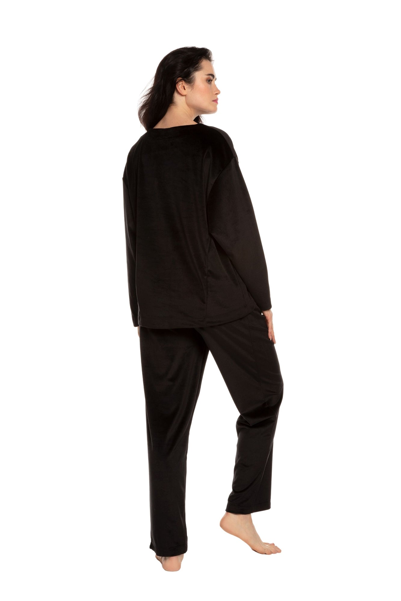 Women's velour Home set 03206