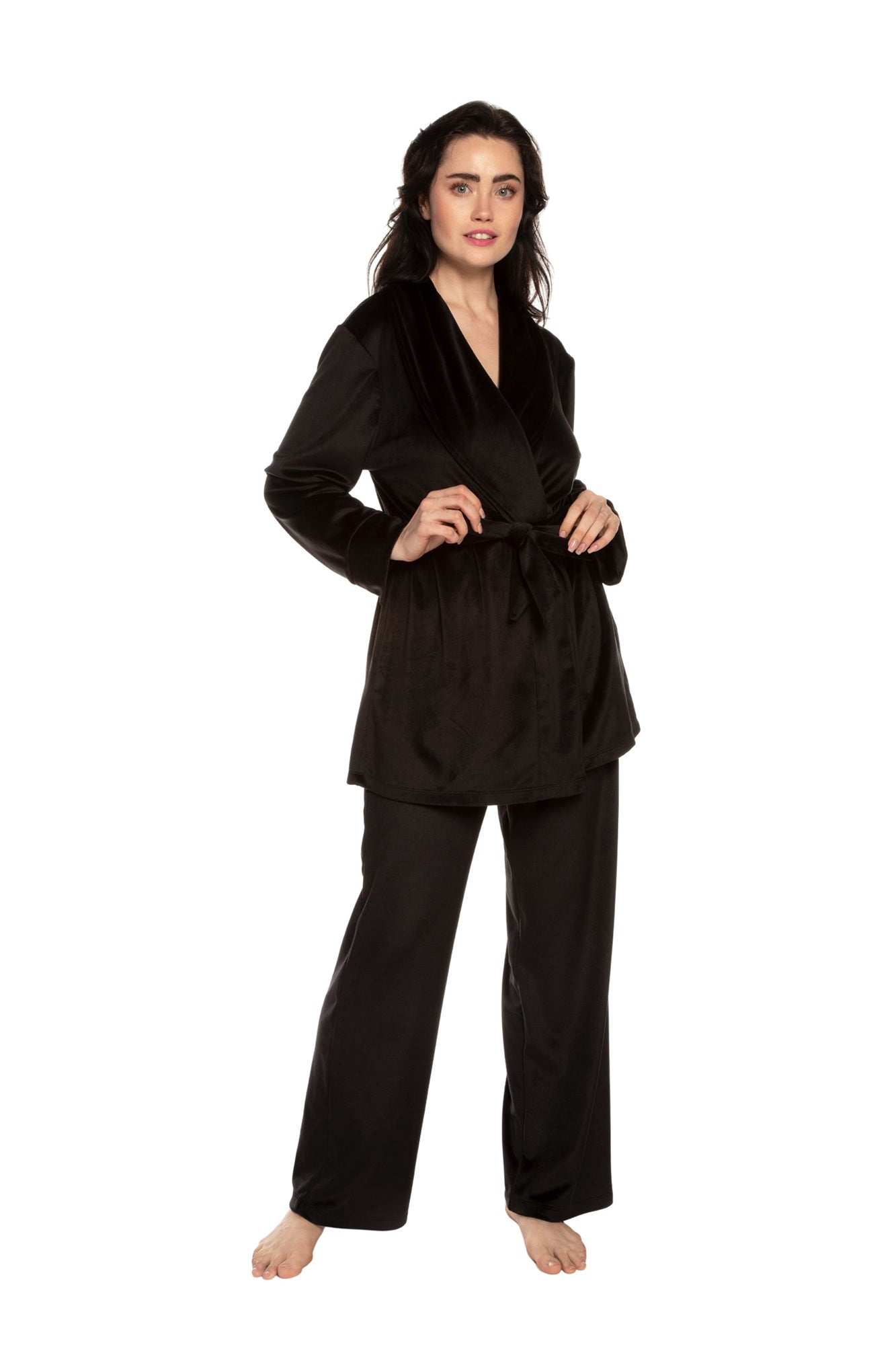 Women's velour Home set 03207