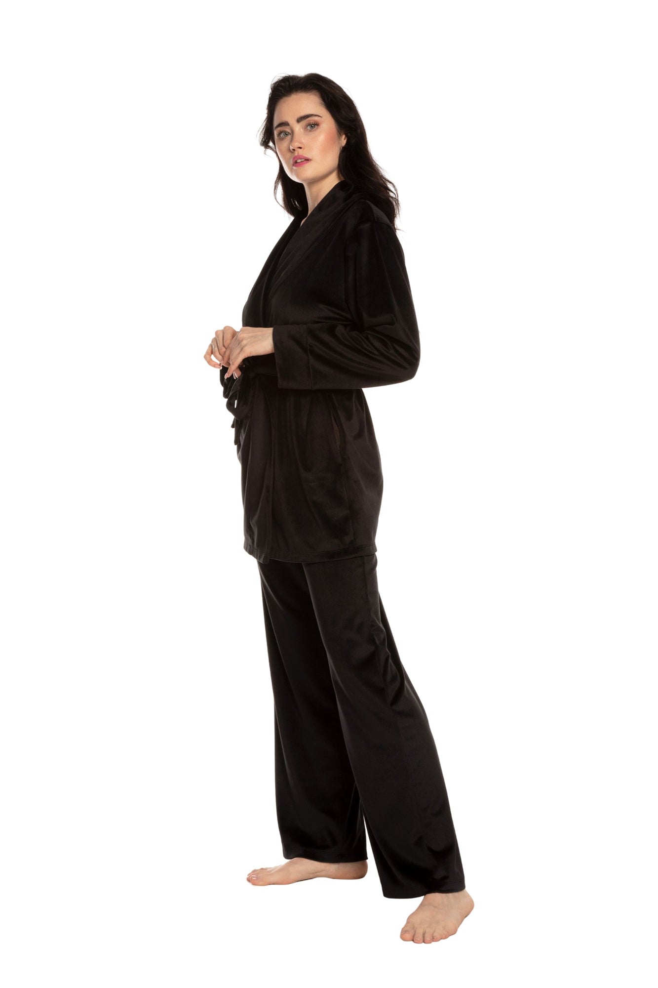 Women's velour Home set 03207