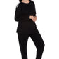 Women's jersey brushed fleece Home set 03208 Fleece