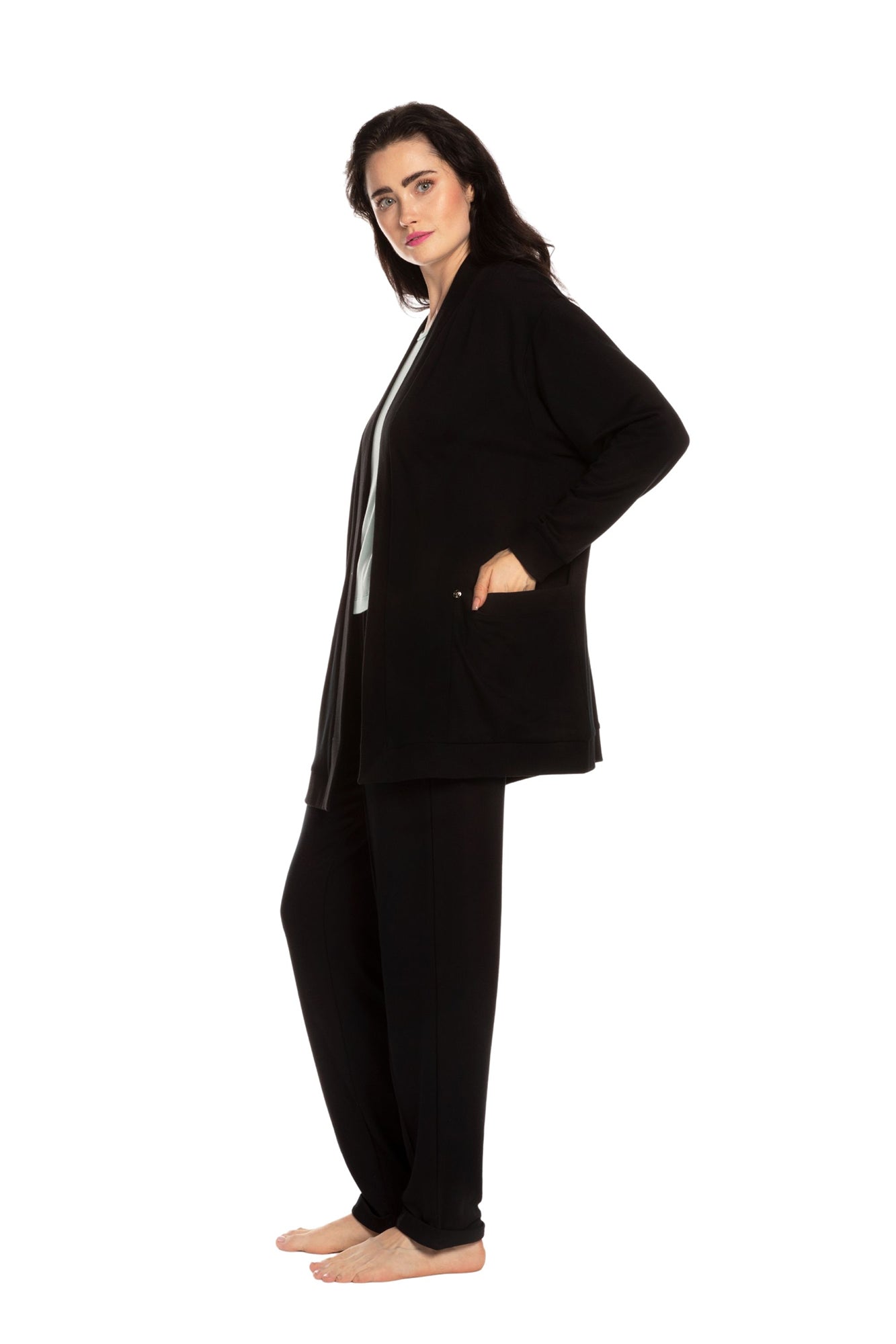 Women's jersey brushed fleece Home set 03210 Fleece