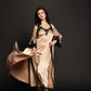 Women's silk satin Robe S03186