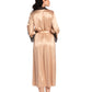 Women's silk satin Robe S03186