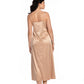 Women's silk satin Nightgown S03187