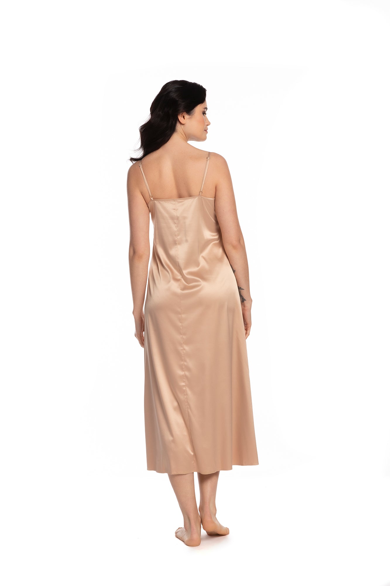 Women's silk satin Nightgown S03187